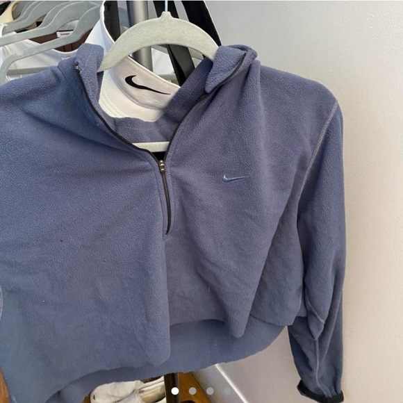 SOLD Nike fleece quarter zip - Picture 2 of 4
